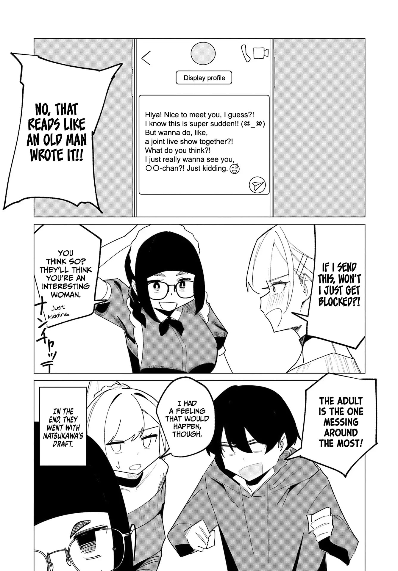 Chika Idol wo Kage de Sasaeru Ore Chapter 19 page 16 - 