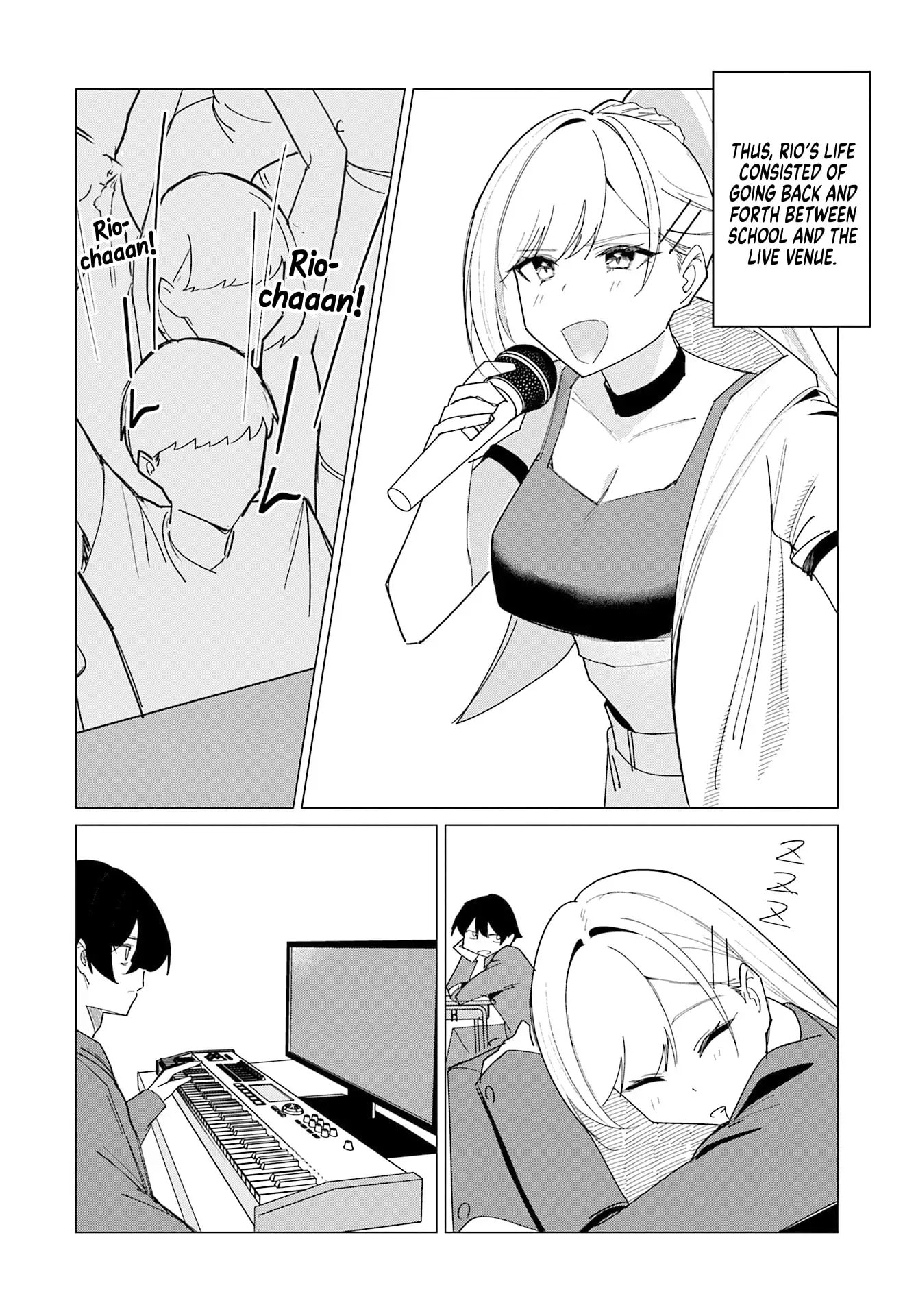 Chika Idol wo Kage de Sasaeru Ore Chapter 19 page 17 - 