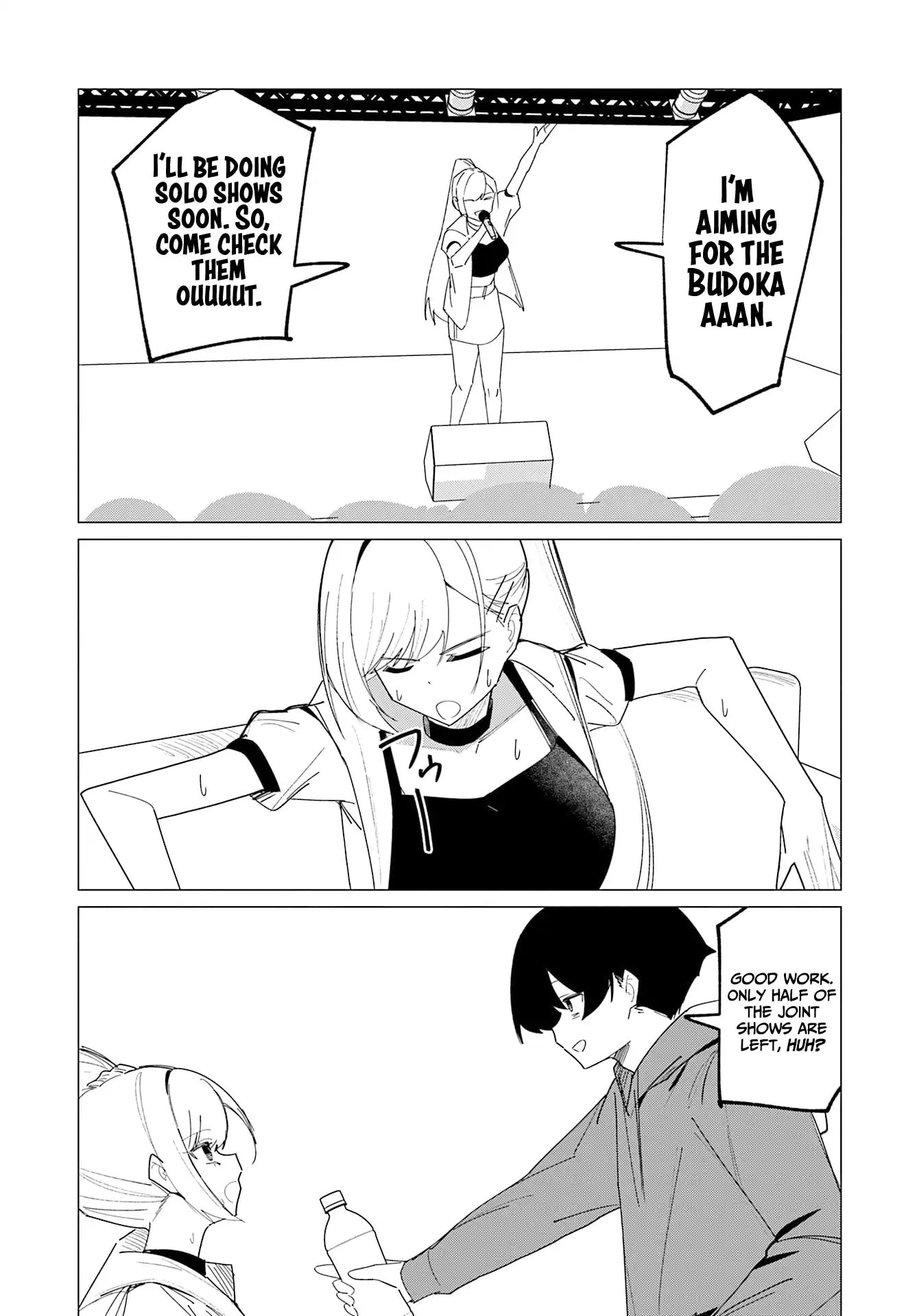 Chika Idol wo Kage de Sasaeru Ore Chapter 19 page 18 - 