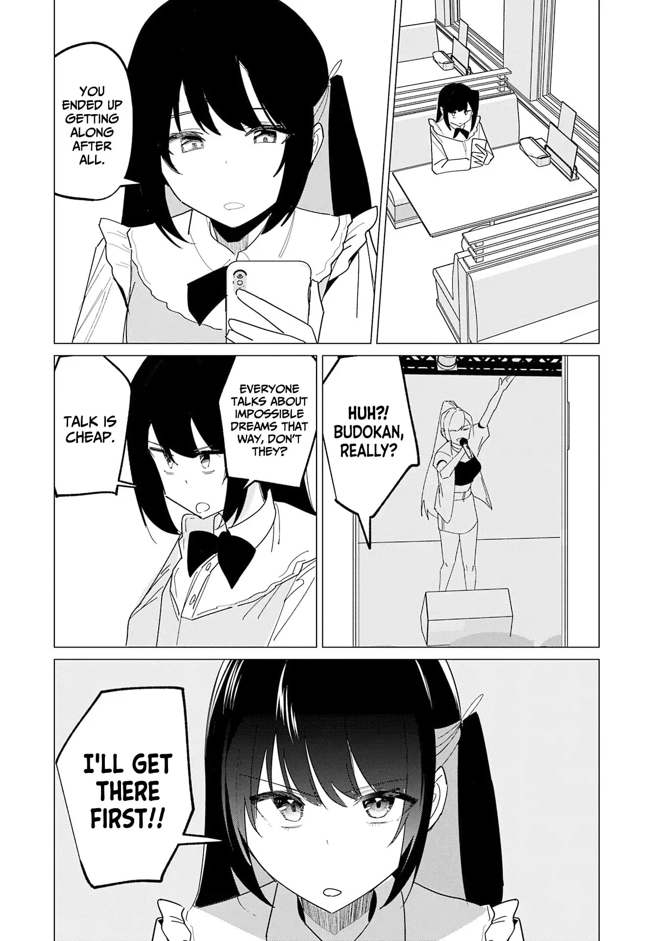 Chika Idol wo Kage de Sasaeru Ore Chapter 19 page 19 - 