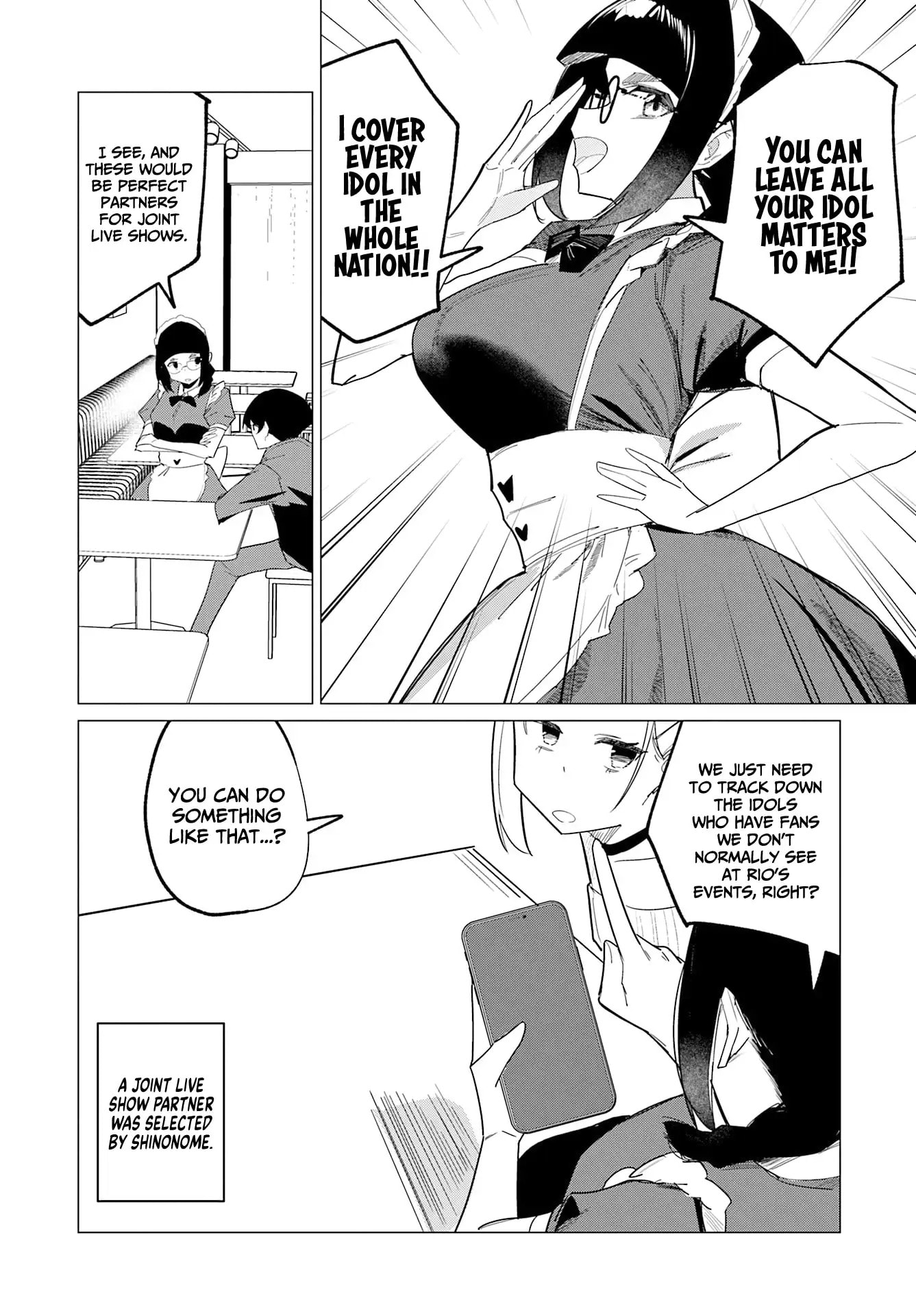 Chika Idol wo Kage de Sasaeru Ore Chapter 19 page 10 - 