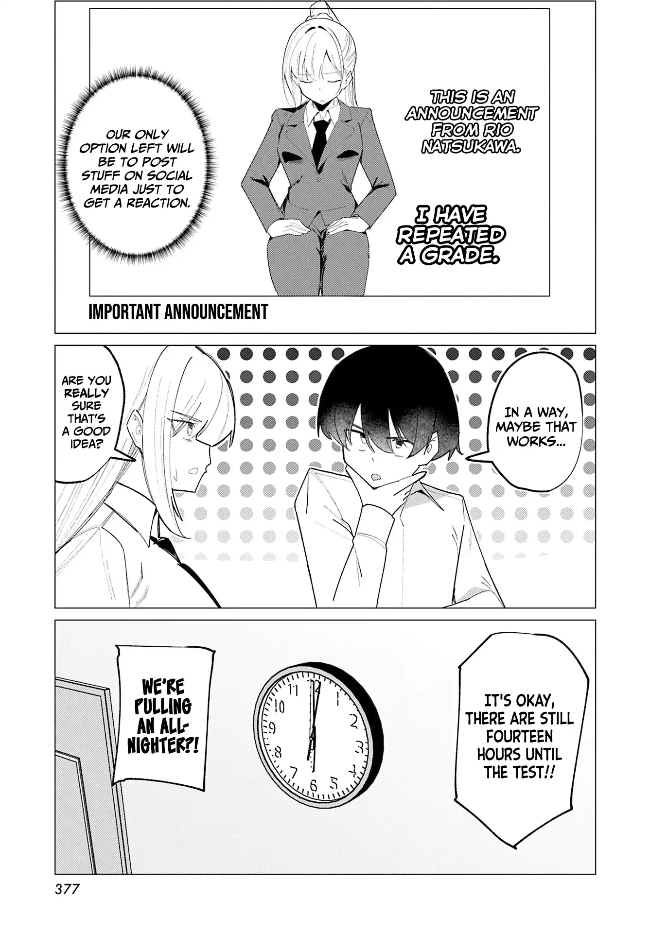 Chika Idol wo Kage de Sasaeru Ore Chapter 20 page 6 - 