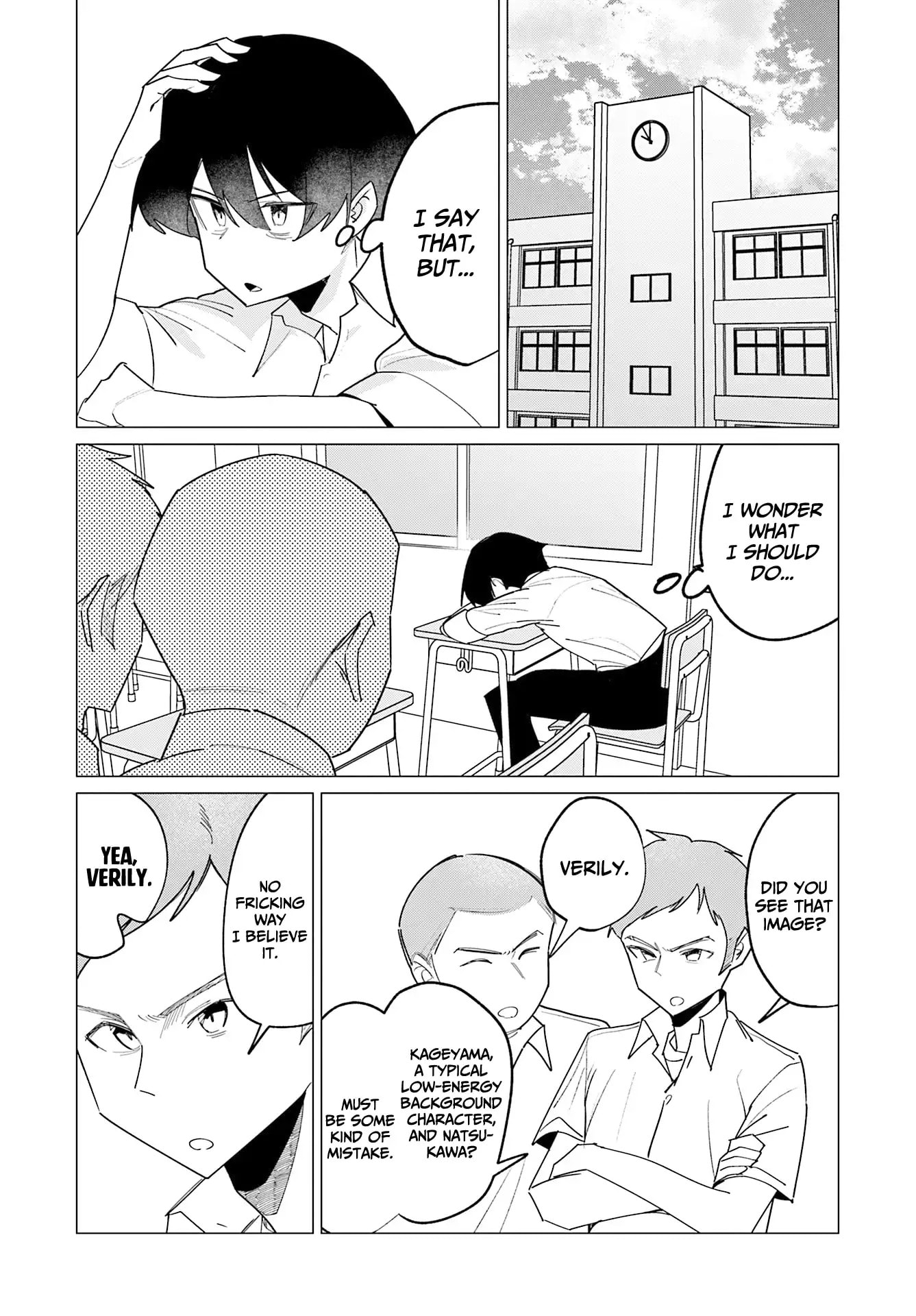 Chika Idol wo Kage de Sasaeru Ore Chapter 21 page 19 - 