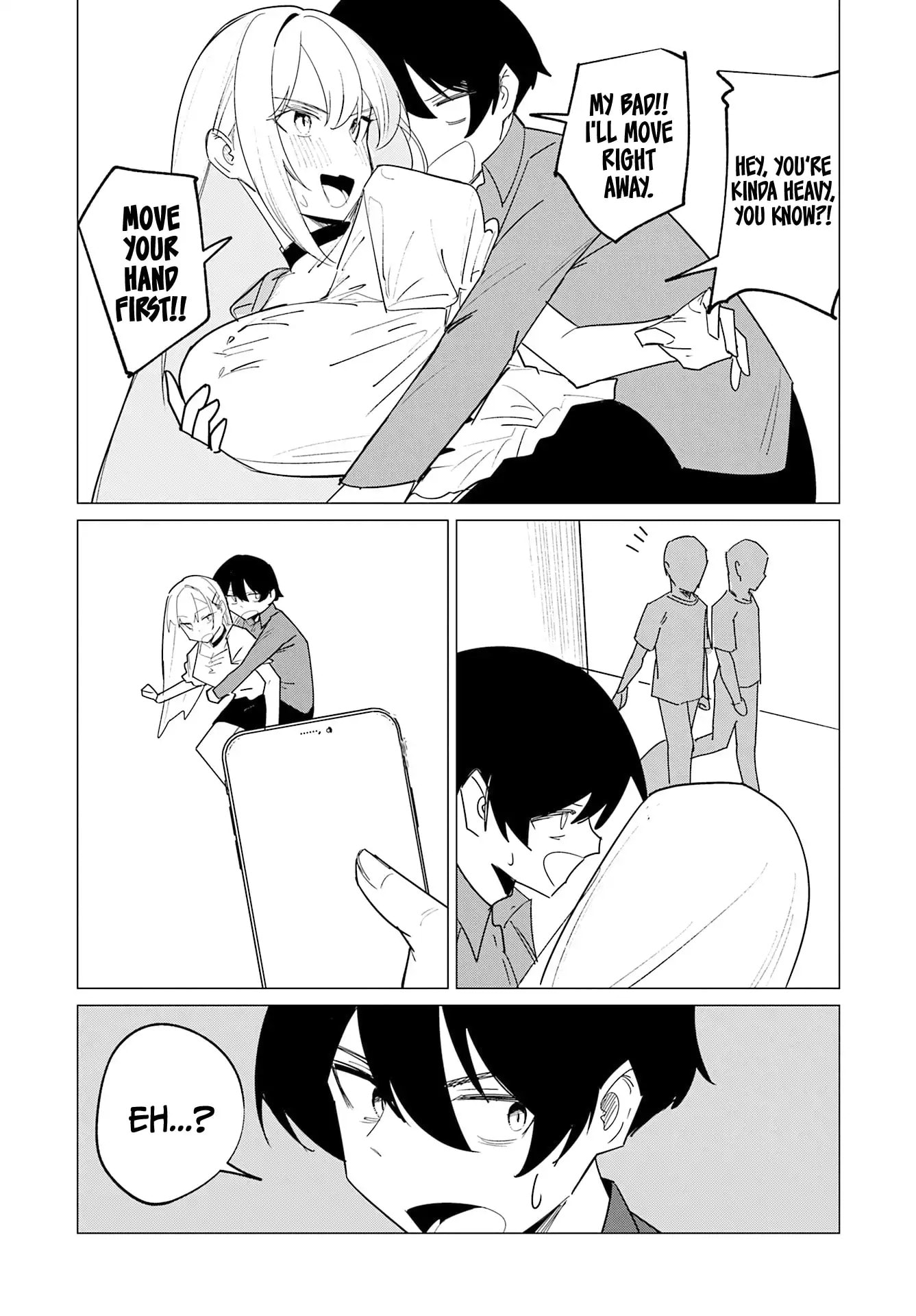 Chika Idol wo Kage de Sasaeru Ore Chapter 21 page 8 - 
