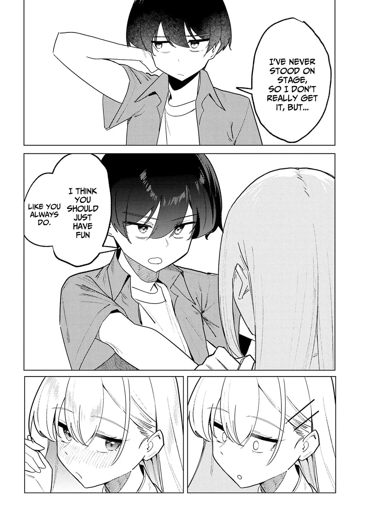 Chika Idol wo Kage de Sasaeru Ore Chapter 22 page 11 - 