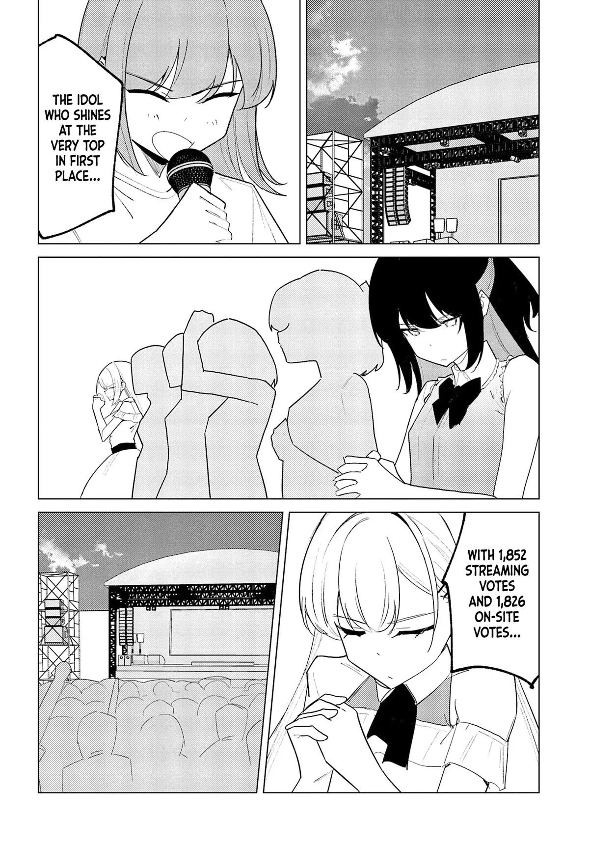 Chika Idol wo Kage de Sasaeru Ore Chapter 22 page 21 - 