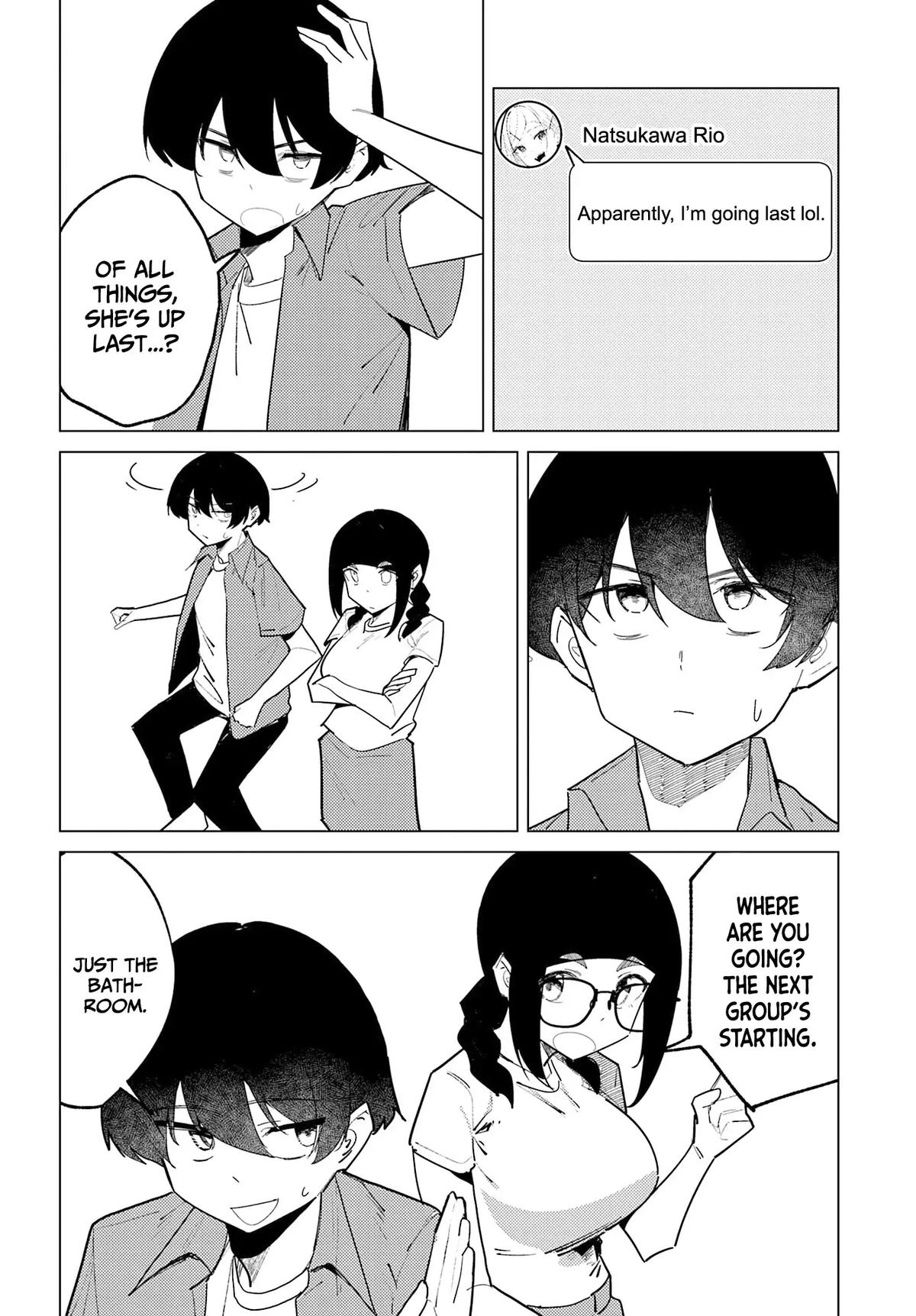 Chika Idol wo Kage de Sasaeru Ore Chapter 22 page 7 - 