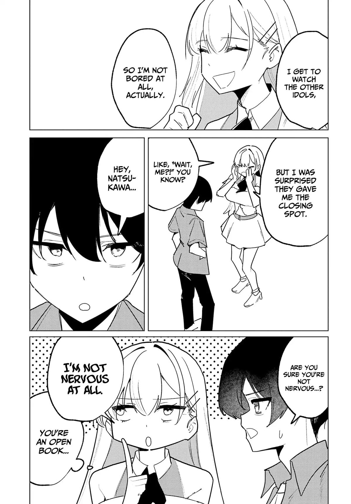 Chika Idol wo Kage de Sasaeru Ore Chapter 22 page 10 - 