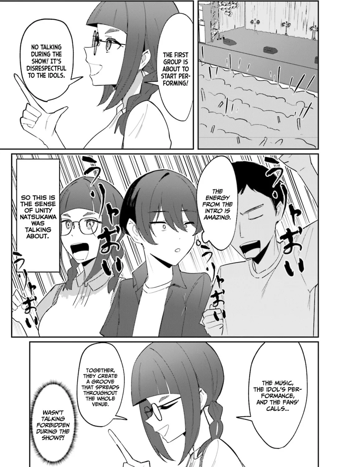 Chika Idol wo Kage de Sasaeru Ore Chapter 3 page 14 - 