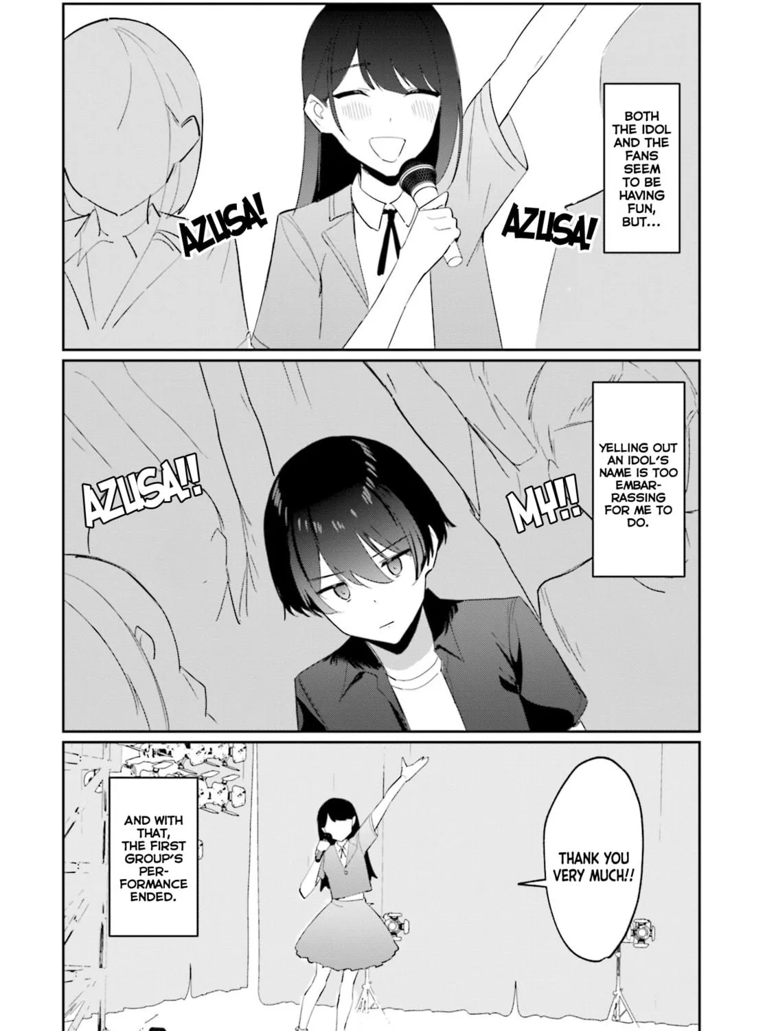 Chika Idol wo Kage de Sasaeru Ore Chapter 3 page 16 - 