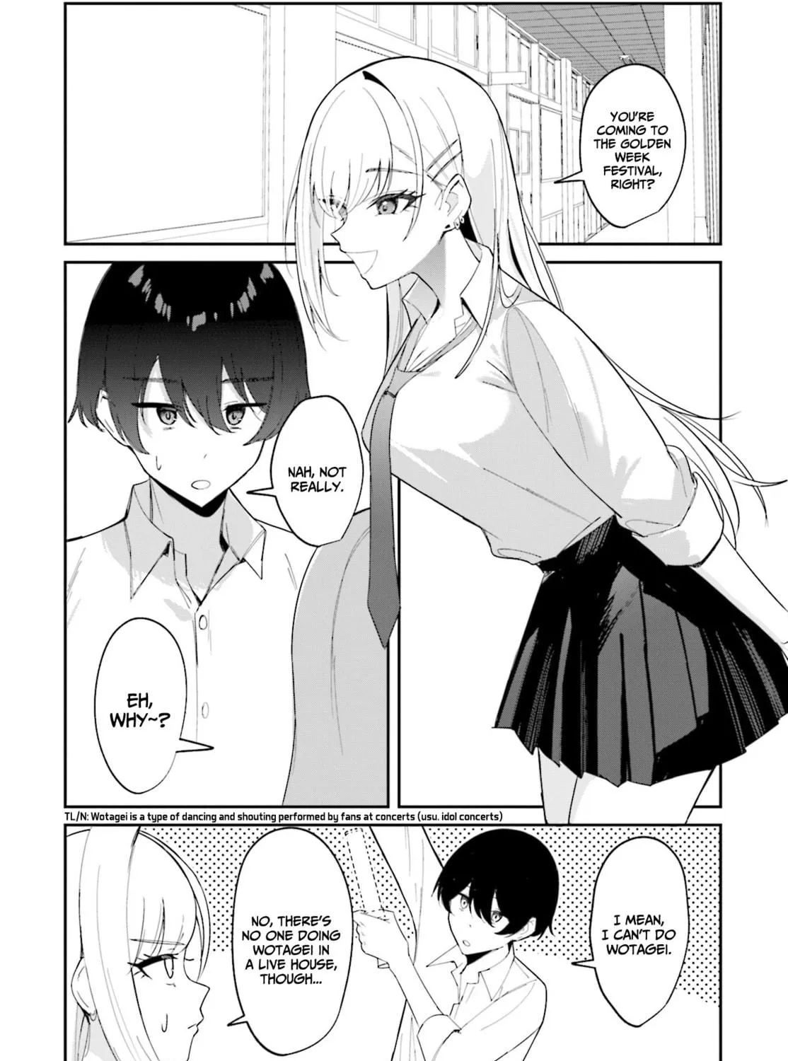 Chika Idol wo Kage de Sasaeru Ore Chapter 3 page 4 - 