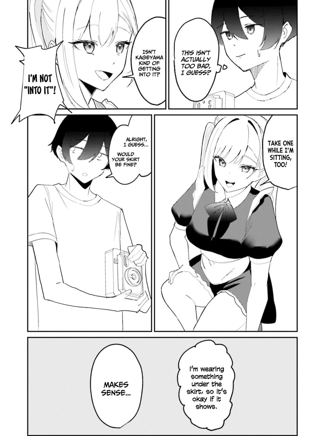 Chika Idol wo Kage de Sasaeru Ore Chapter 6 page 34 - 