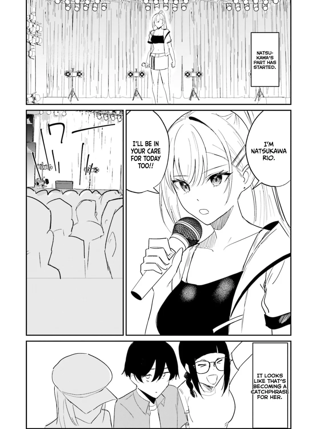 Chika Idol wo Kage de Sasaeru Ore Chapter 7 page 12 - 
