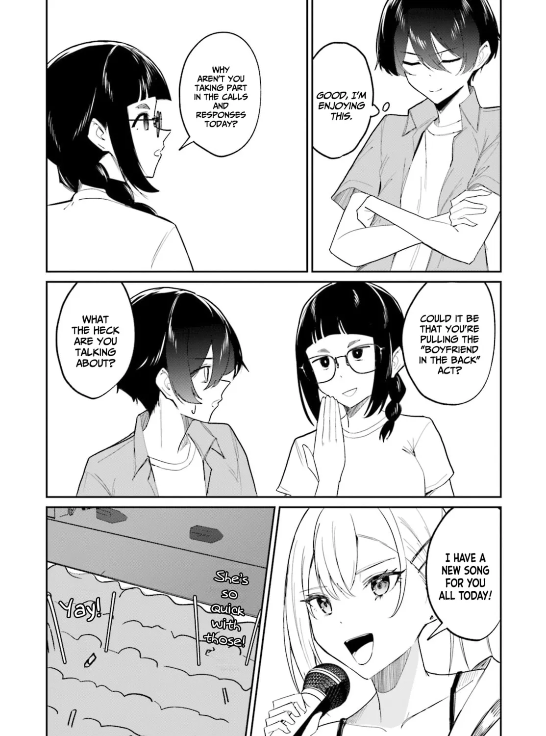 Chika Idol wo Kage de Sasaeru Ore Chapter 7 page 14 - 