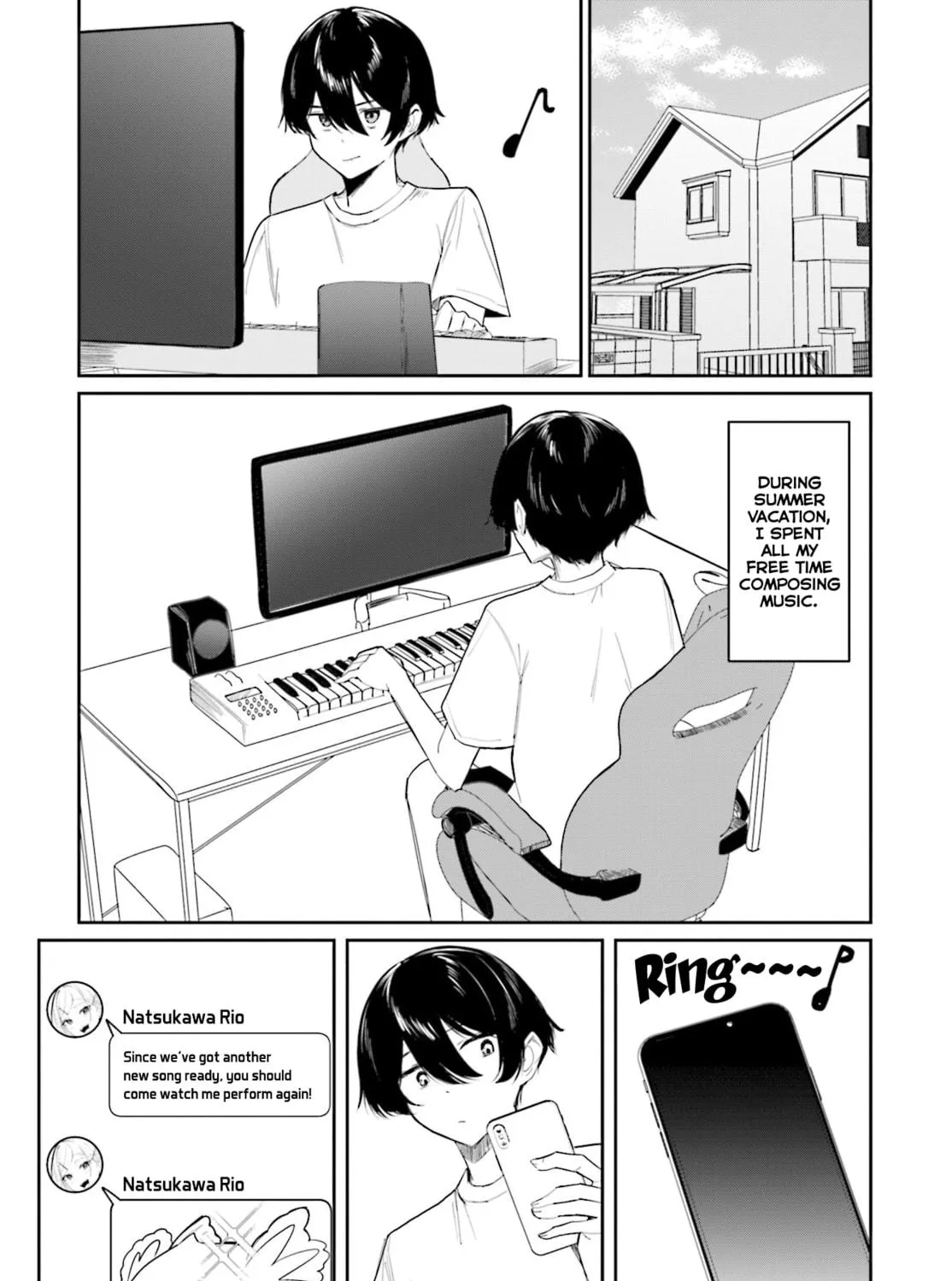 Chika Idol wo Kage de Sasaeru Ore Chapter 7 page 4 - 