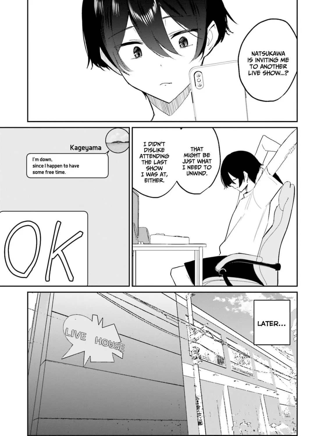 Chika Idol wo Kage de Sasaeru Ore Chapter 7 page 6 - 