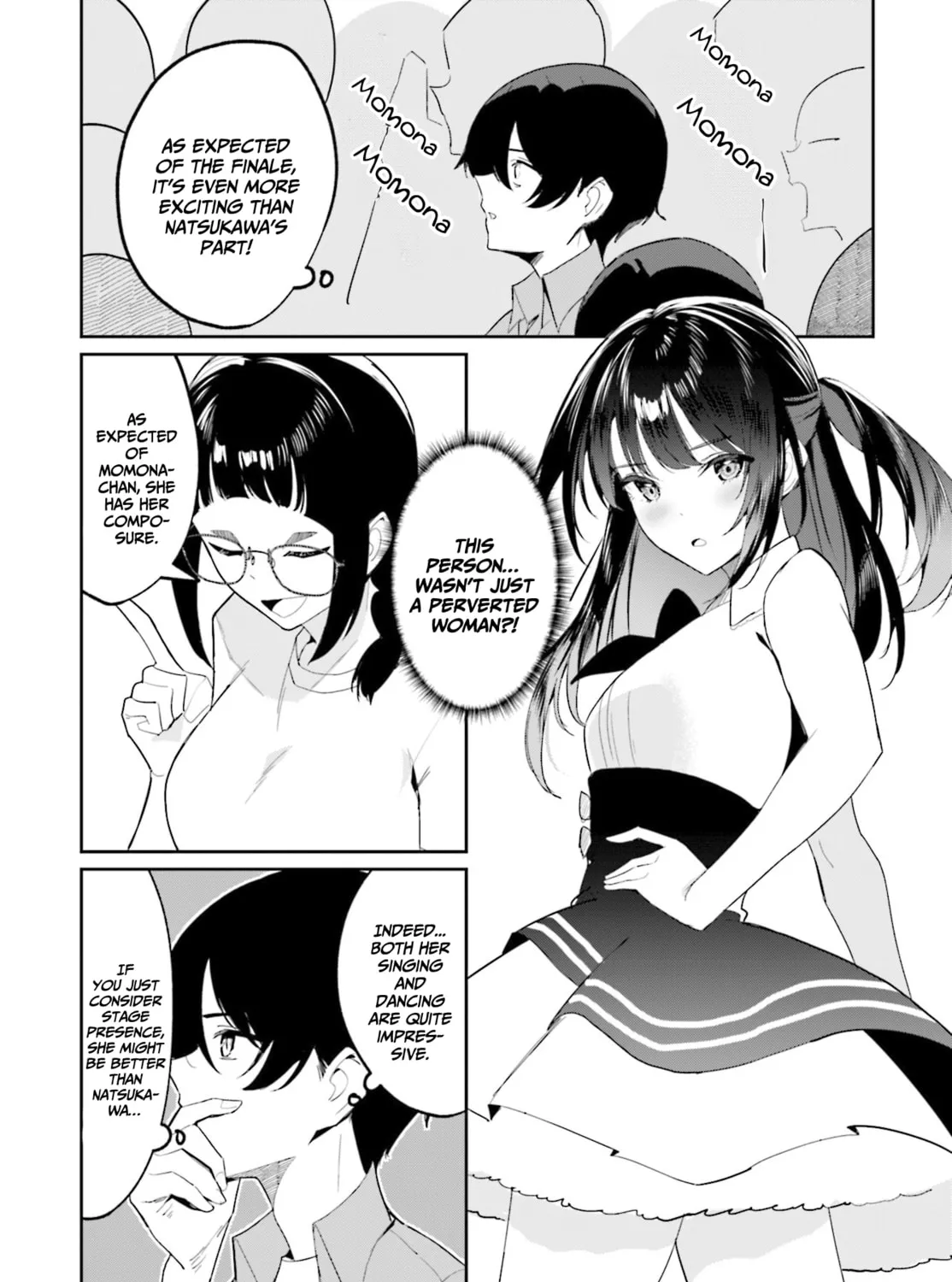 Chika Idol wo Kage de Sasaeru Ore Chapter 8 page 14 - 