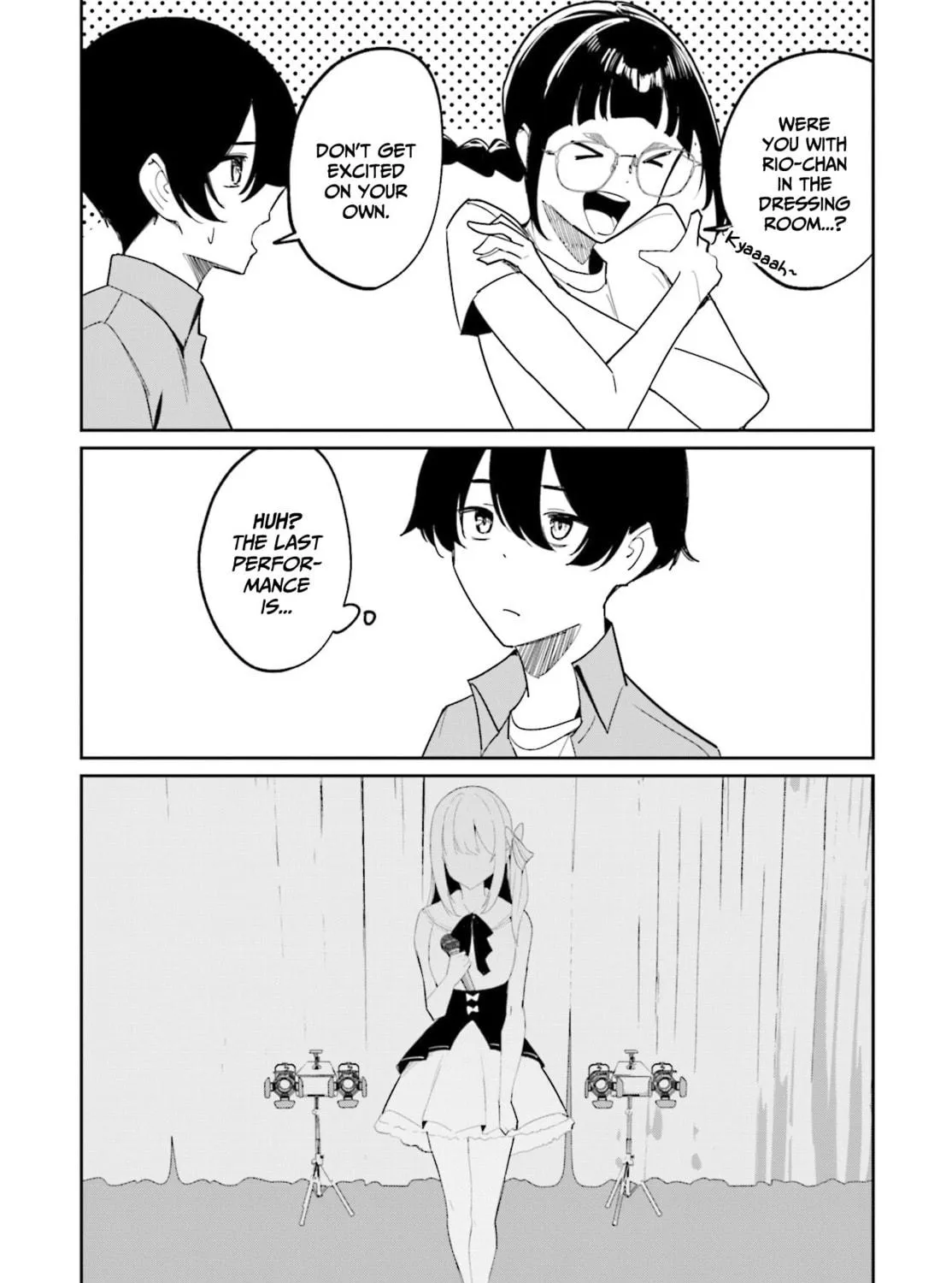 Chika Idol wo Kage de Sasaeru Ore Chapter 8 page 10 - 