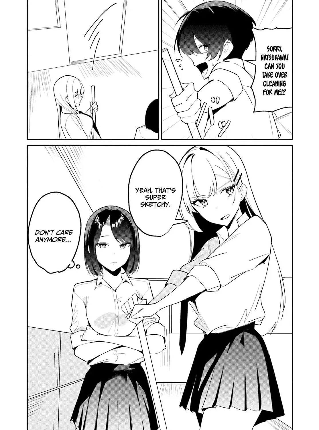 Chika Idol wo Kage de Sasaeru Ore Chapter 9 page 10 - 