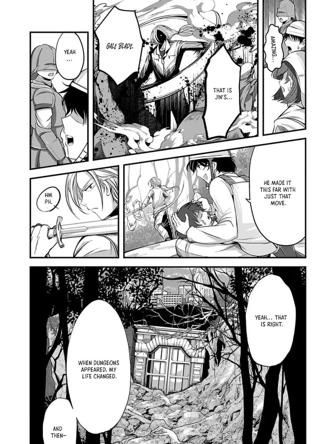 Chikyuu ni Dungeon ga Dekita to Omottara Ore Dake Isekai e Ikeru You ni Natta ~Chikyuu ni Wanai Jobushisutemu to Kamikemo no ni Natta Kai Neko no Chikara de Futatsu no Sekai o Ikiki Shinagara Musou Suru~ Chapter 1 page 21 - 