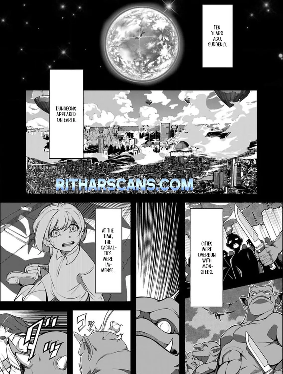 Chikyuu ni Dungeon ga Dekita to Omottara Ore Dake Isekai e Ikeru You ni Natta ~Chikyuu ni Wanai Jobushisutemu to Kamikemo no ni Natta Kai Neko no Chikara de Futatsu no Sekai o Ikiki Shinagara Musou Suru~ Chapter 1 page 5 - 