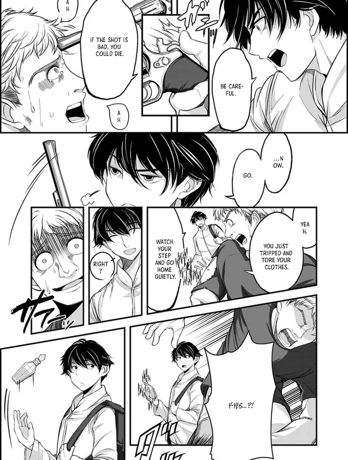 Chikyuu ni Dungeon ga Dekita to Omottara Ore Dake Isekai e Ikeru You ni Natta ~Chikyuu ni Wanai Jobushisutemu to Kamikemo no ni Natta Kai Neko no Chikara de Futatsu no Sekai o Ikiki Shinagara Musou Suru~ Chapter 1 page 59 - 