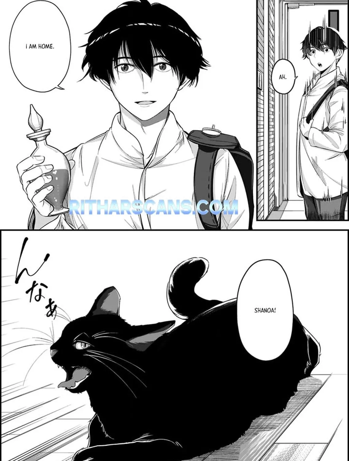 Chikyuu ni Dungeon ga Dekita to Omottara Ore Dake Isekai e Ikeru You ni Natta ~Chikyuu ni Wanai Jobushisutemu to Kamikemo no ni Natta Kai Neko no Chikara de Futatsu no Sekai o Ikiki Shinagara Musou Suru~ Chapter 1 page 63 - 