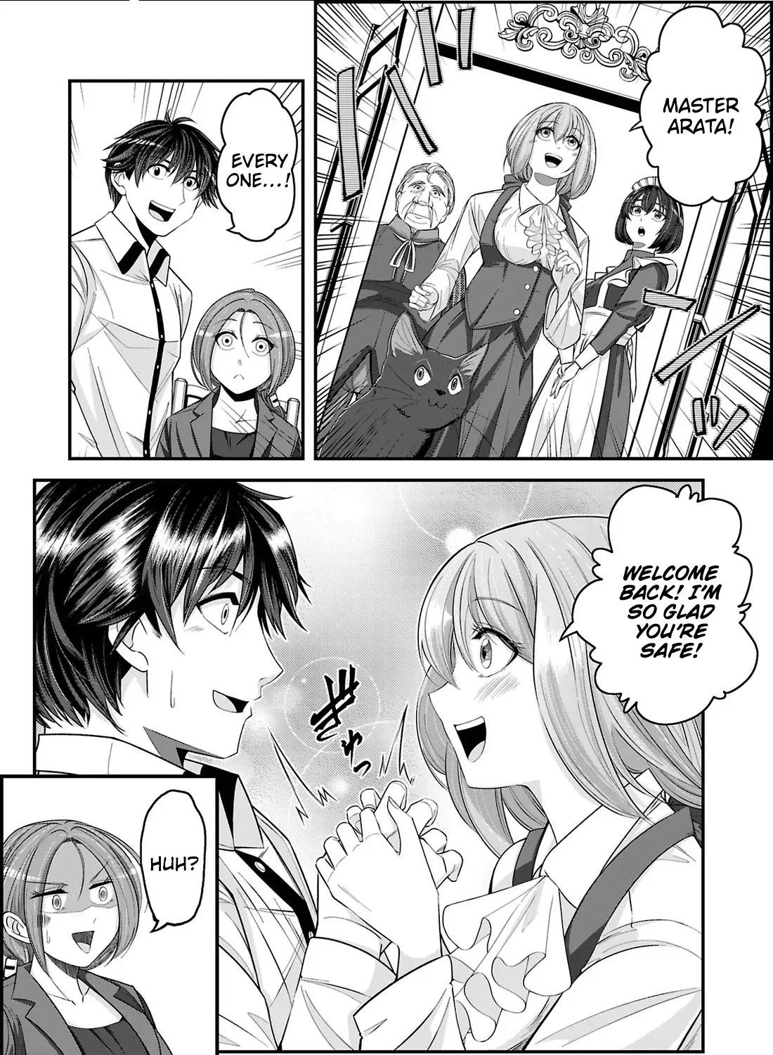 Chikyuu ni Dungeon ga Dekita to Omottara Ore Dake Isekai e Ikeru You ni Natta ~Chikyuu ni Wanai Jobushisutemu to Kamikemo no ni Natta Kai Neko no Chikara de Futatsu no Sekai o Ikiki Shinagara Musou Suru~ Chapter 15.1 page 6 - 