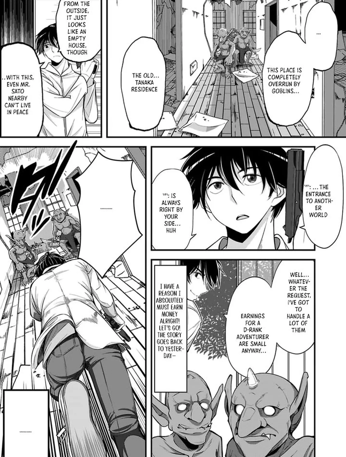 Chikyuu ni Dungeon ga Dekita to Omottara Ore Dake Isekai e Ikeru You ni Natta ~Chikyuu ni Wanai Jobushisutemu to Kamikemo no ni Natta Kai Neko no Chikara de Futatsu no Sekai o Ikiki Shinagara Musou Suru~ Chapter 2 page 7 - 