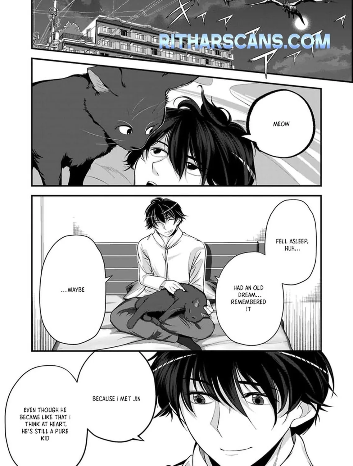Chikyuu ni Dungeon ga Dekita to Omottara Ore Dake Isekai e Ikeru You ni Natta ~Chikyuu ni Wanai Jobushisutemu to Kamikemo no ni Natta Kai Neko no Chikara de Futatsu no Sekai o Ikiki Shinagara Musou Suru~ Chapter 2 page 63 - 