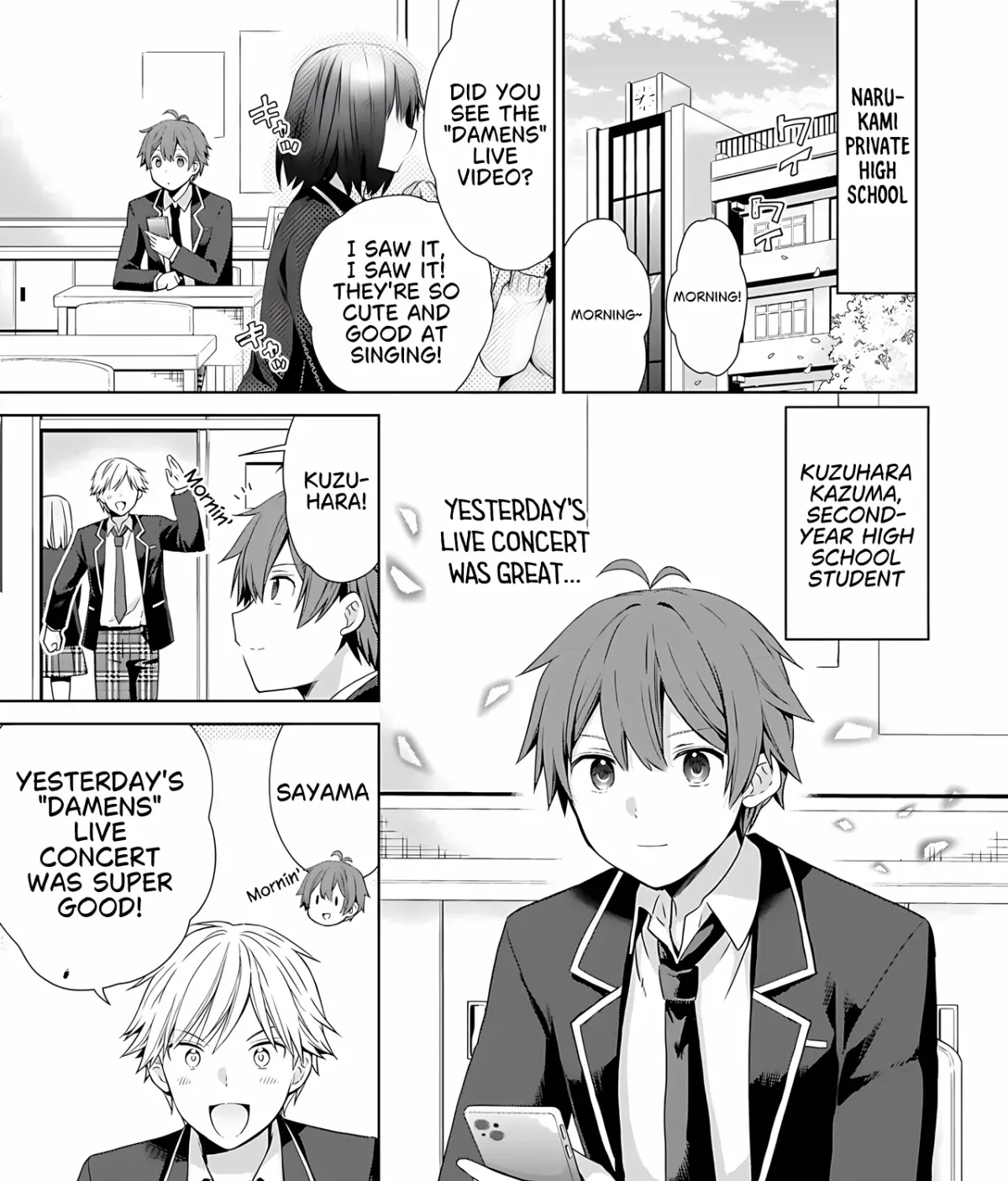 Childhood Friends Became Popular Idols Chapter 1 page 11 - 