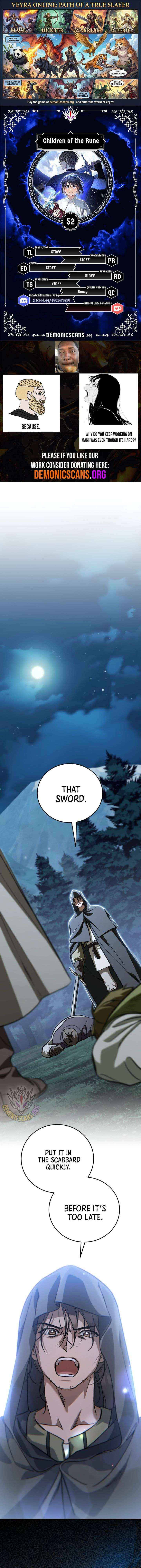 Children of the Rune Chapter 52 page 1 - 