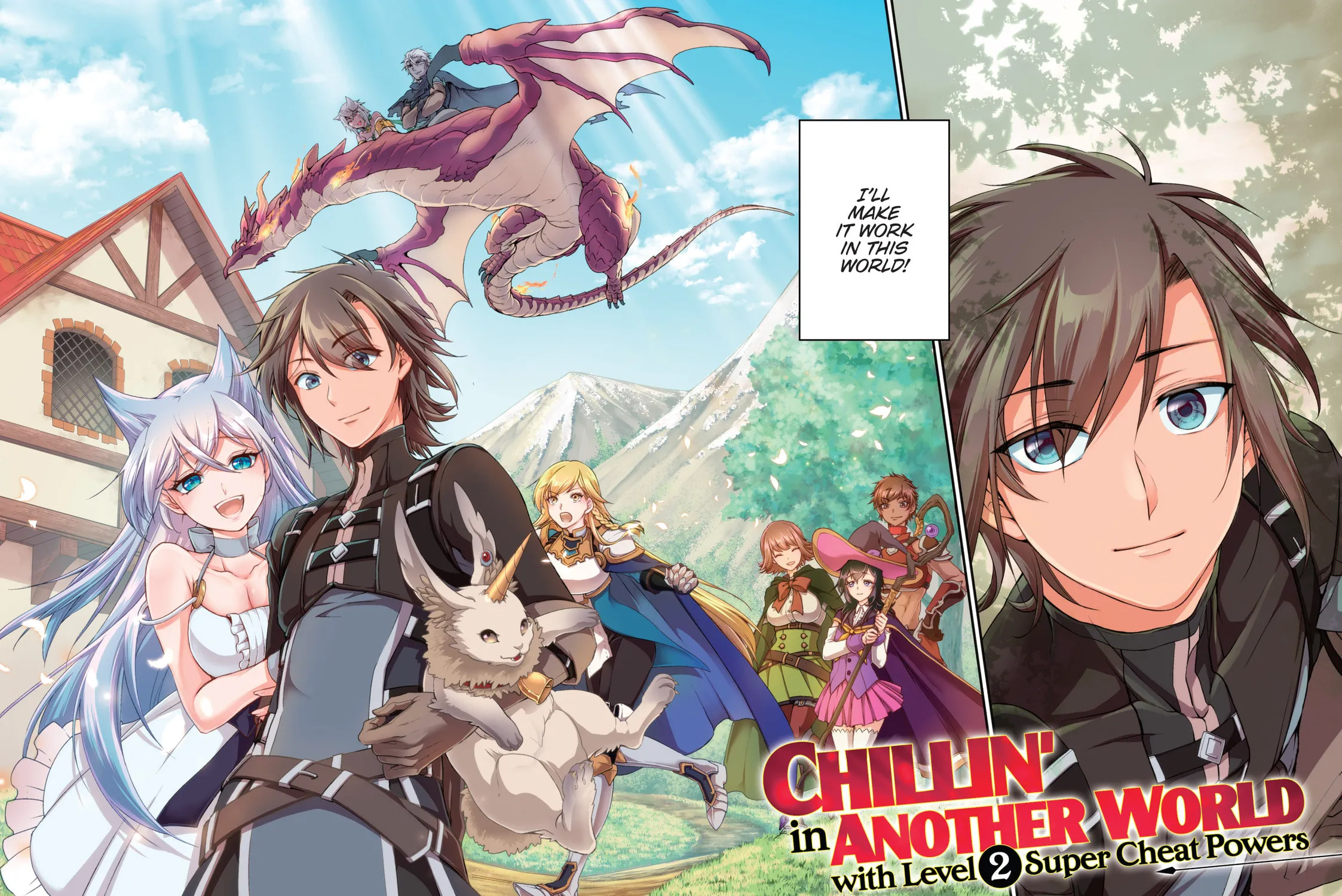 Chillin’ in Another World with Level 2 Super Cheat Powers Chapter 1 page 3 - 