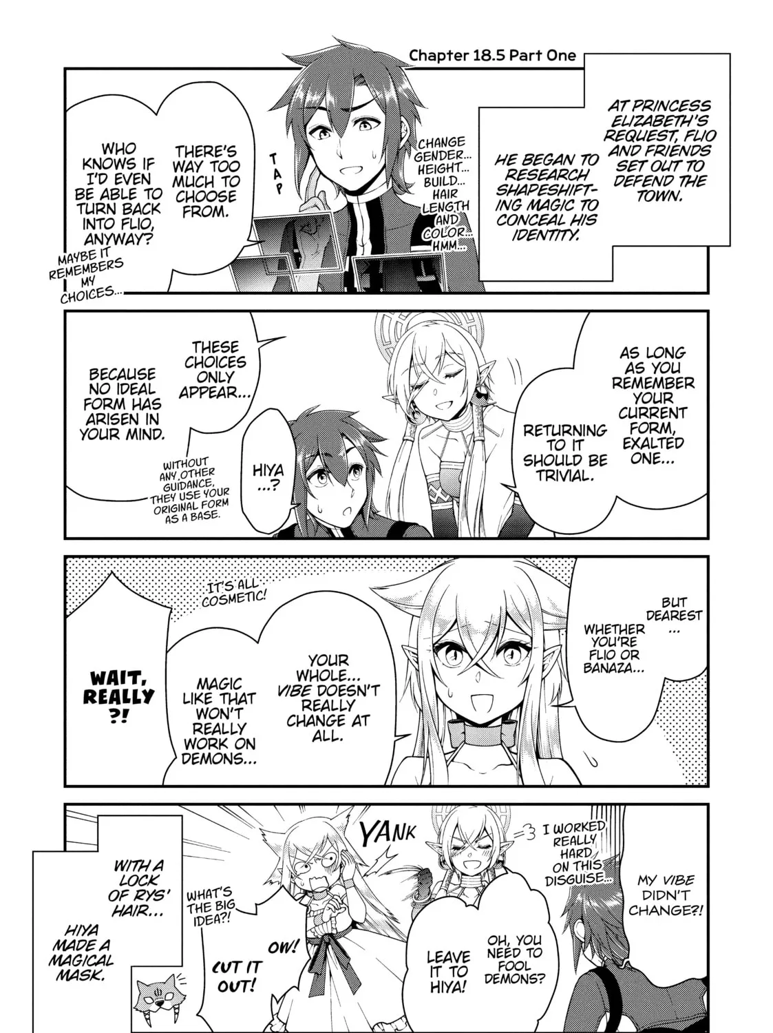 Chillin’ in Another World with Level 2 Super Cheat Powers Chapter 20.5 page 13 - 