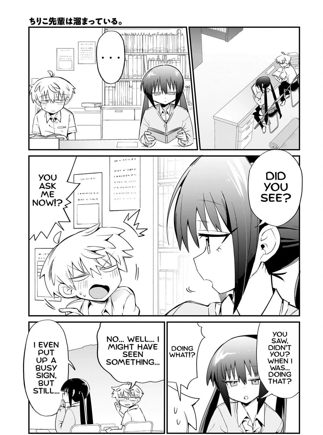 Chiriko Senpai Is Accumulating "That". Chapter 2 page 9 - 