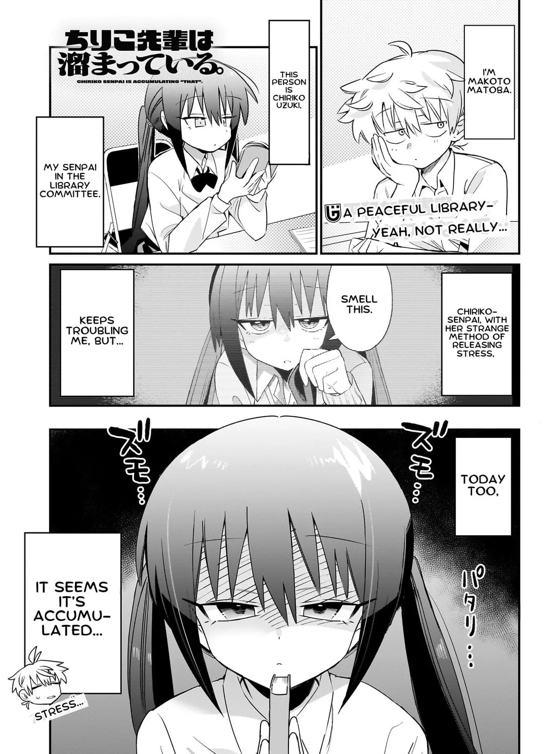 Chiriko Senpai Is Accumulating "That". Chapter 3 page 1 - 