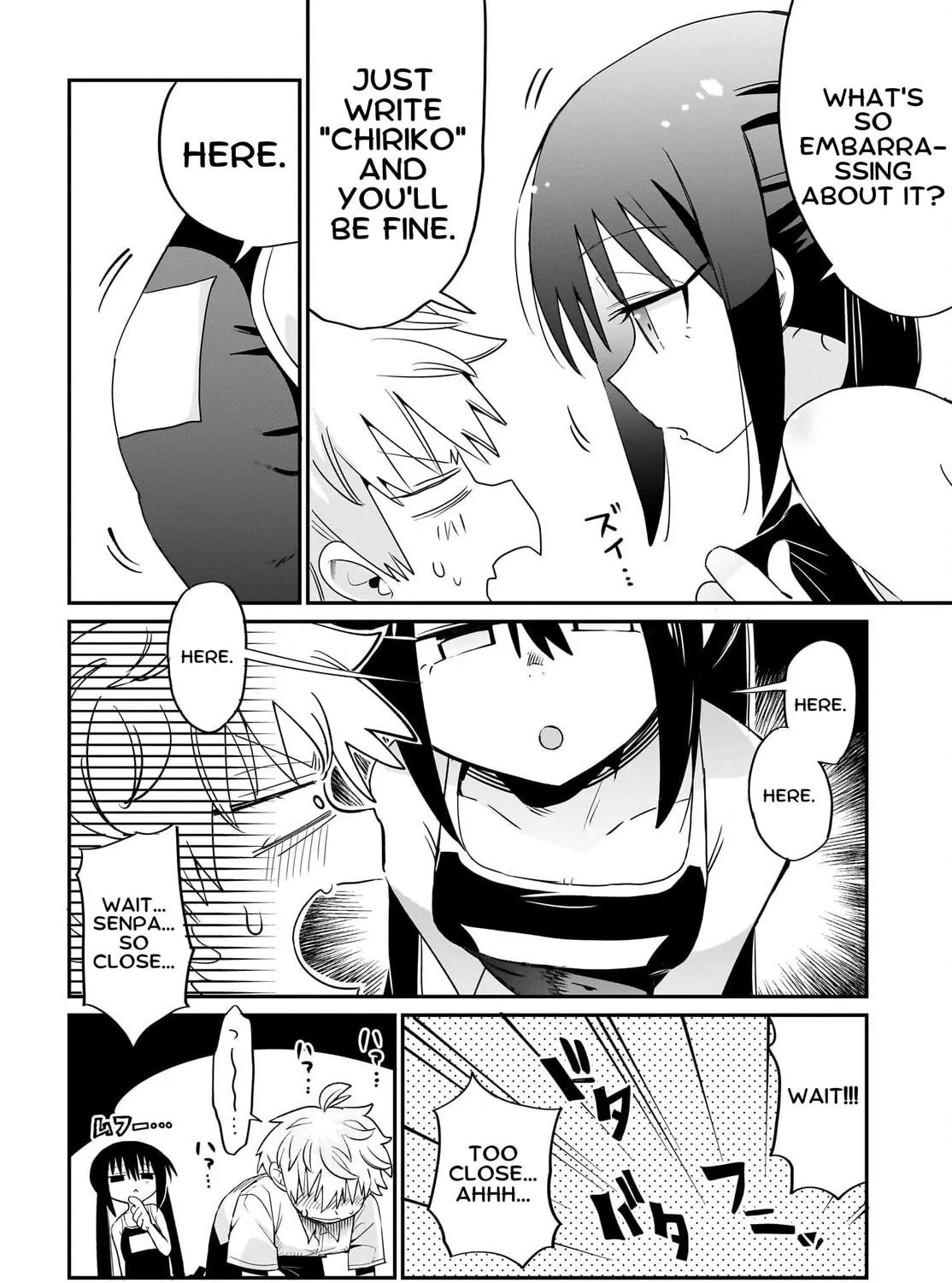 Chiriko Senpai Is Accumulating "That". Chapter 3 page 35 - 