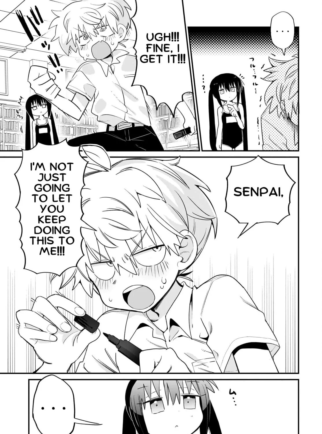 Chiriko Senpai Is Accumulating "That". Chapter 3 page 37 - 