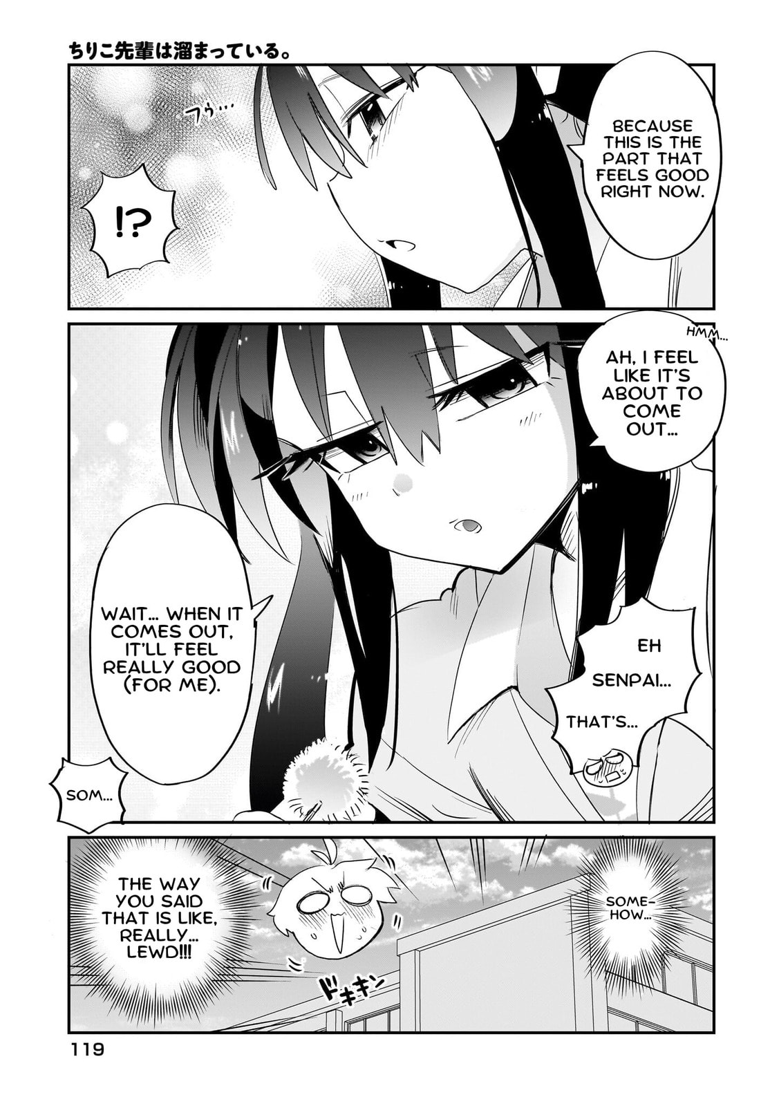 Chiriko Senpai Is Accumulating "That". Chapter 7 page 13 - 
