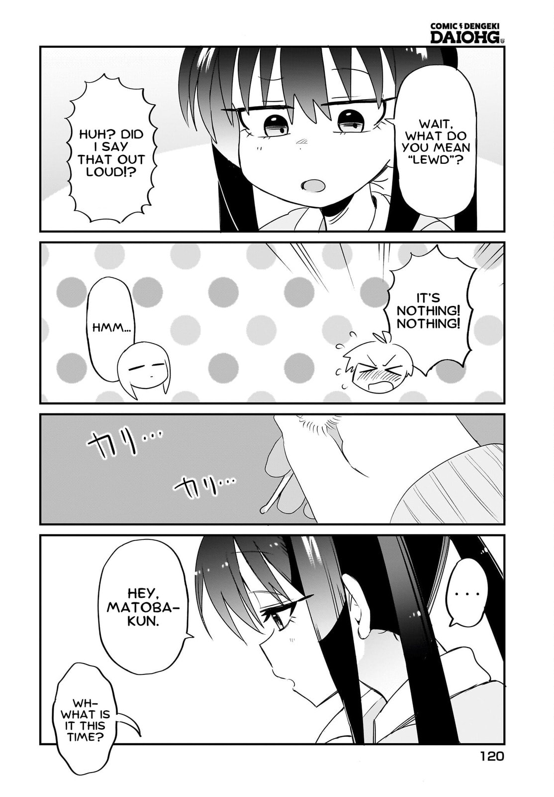 Chiriko Senpai Is Accumulating "That". Chapter 7 page 14 - 