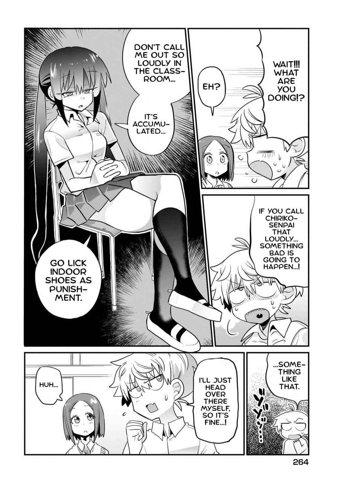 Chiriko Senpai Is Accumulating "That". Chapter 9 page 6 - 