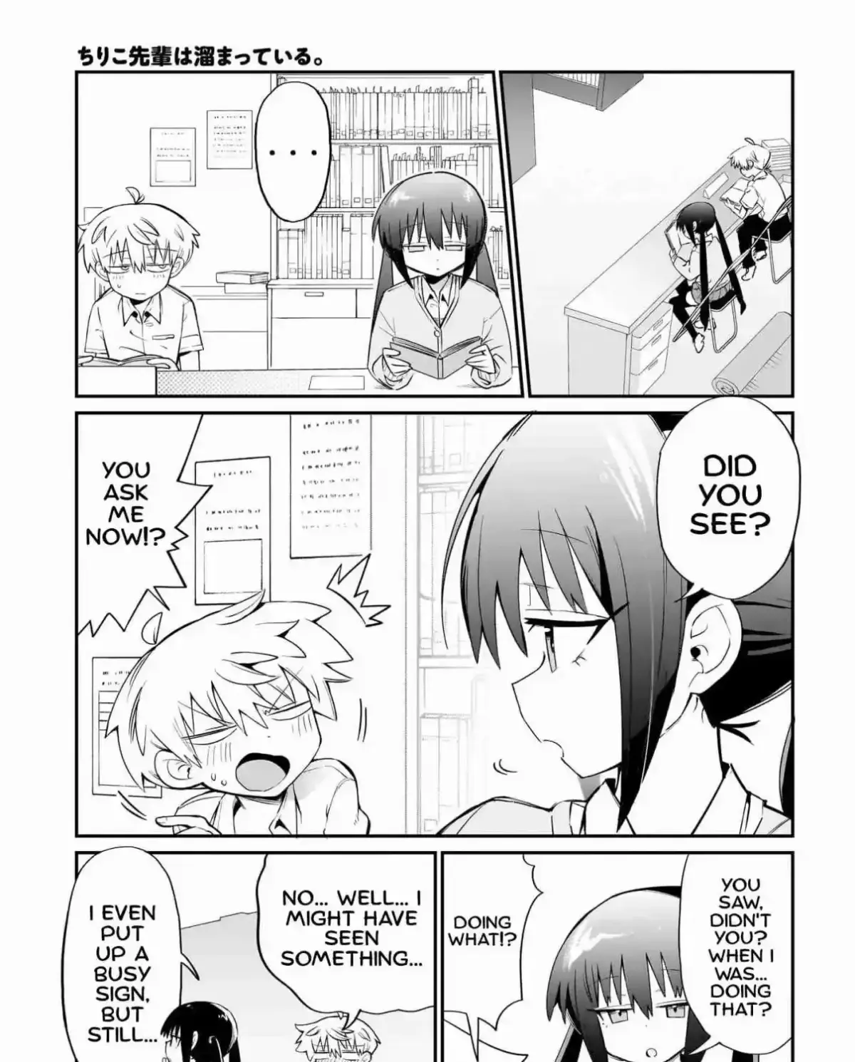 Chiriko-senpai wa Tamatteiru. Chapter 2 page 9 - 