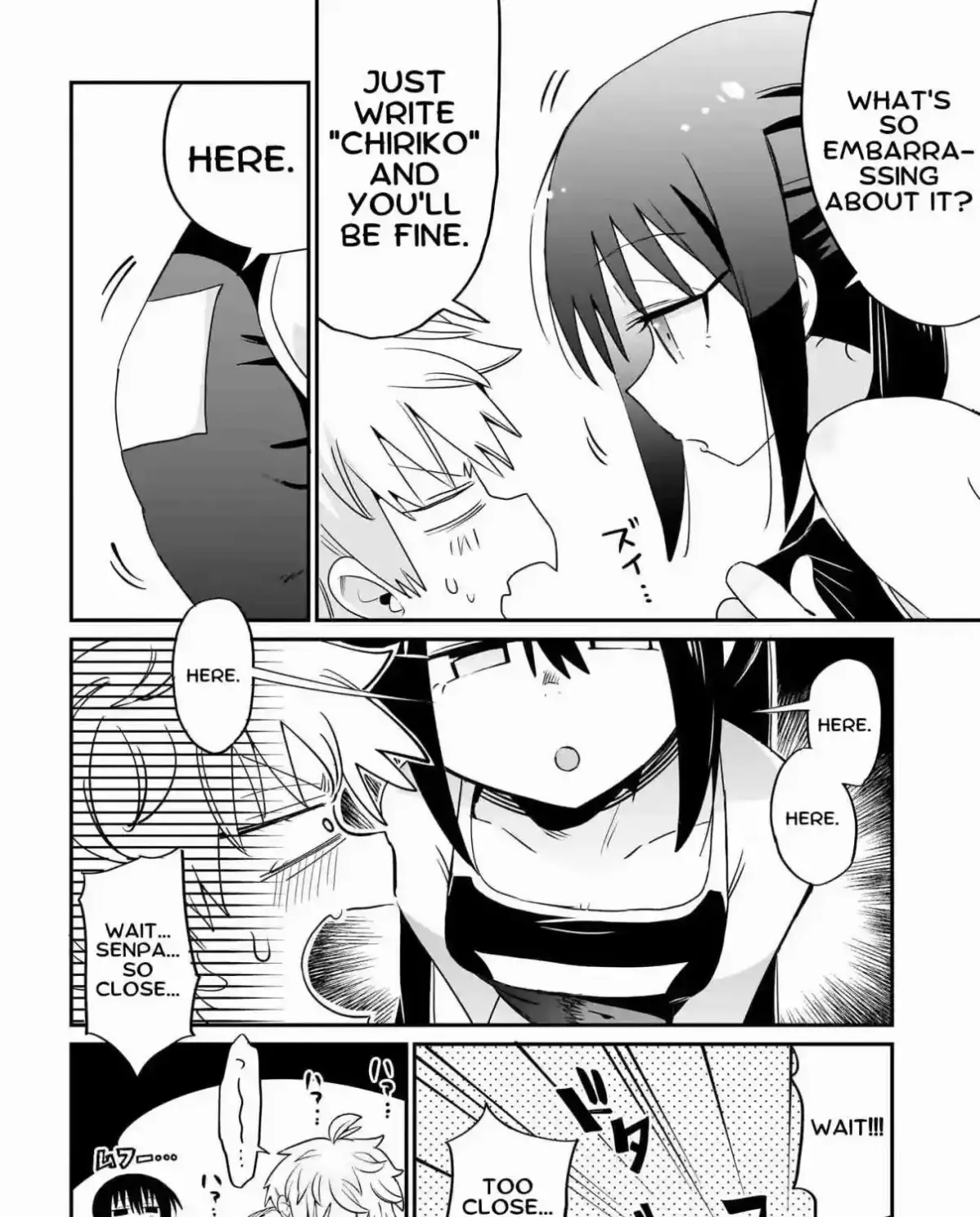 Chiriko-senpai wa Tamatteiru. Chapter 3 page 35 - 