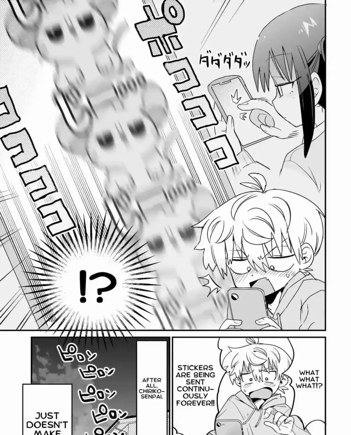 Chiriko-senpai wa Tamatteiru. Chapter 4 page 17 - 