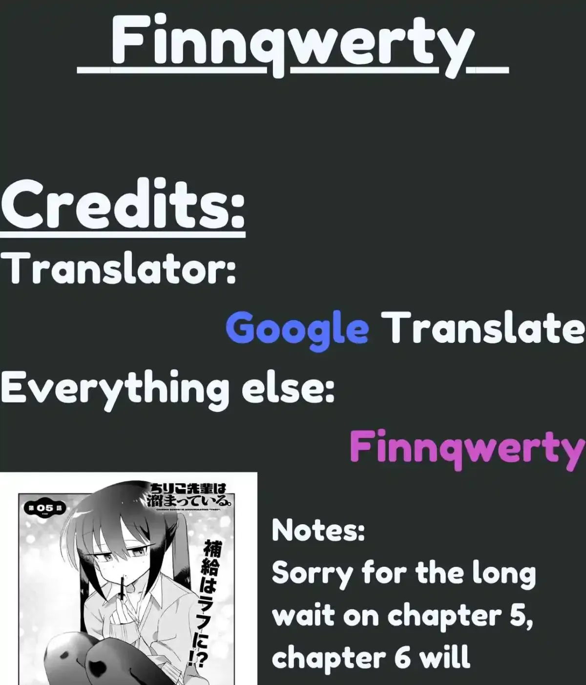 Chiriko-senpai wa Tamatteiru. Chapter 5 page 39 - 