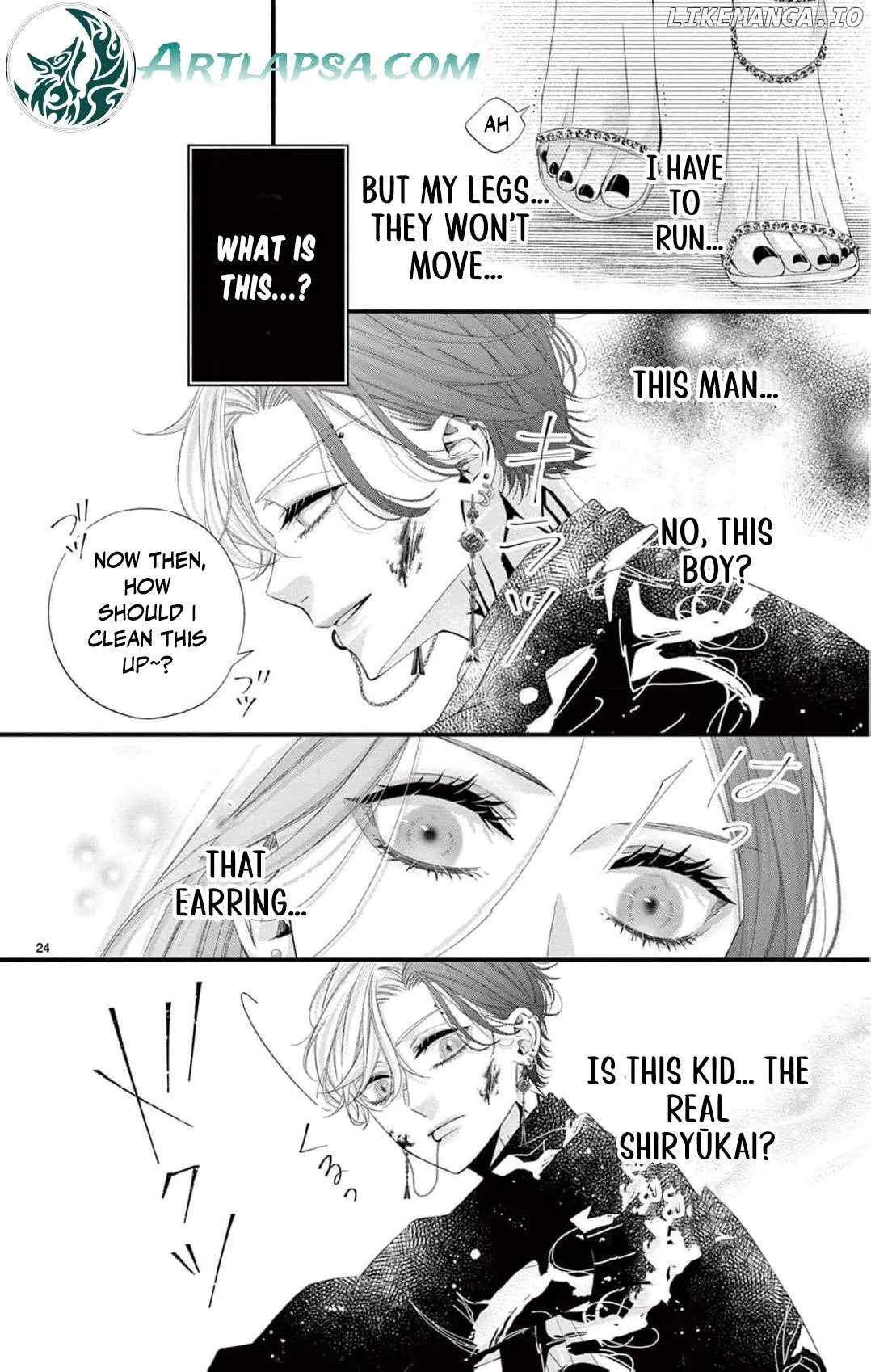Chō wa aishū no ori ni torawareru Chapter 1 page 32 - 