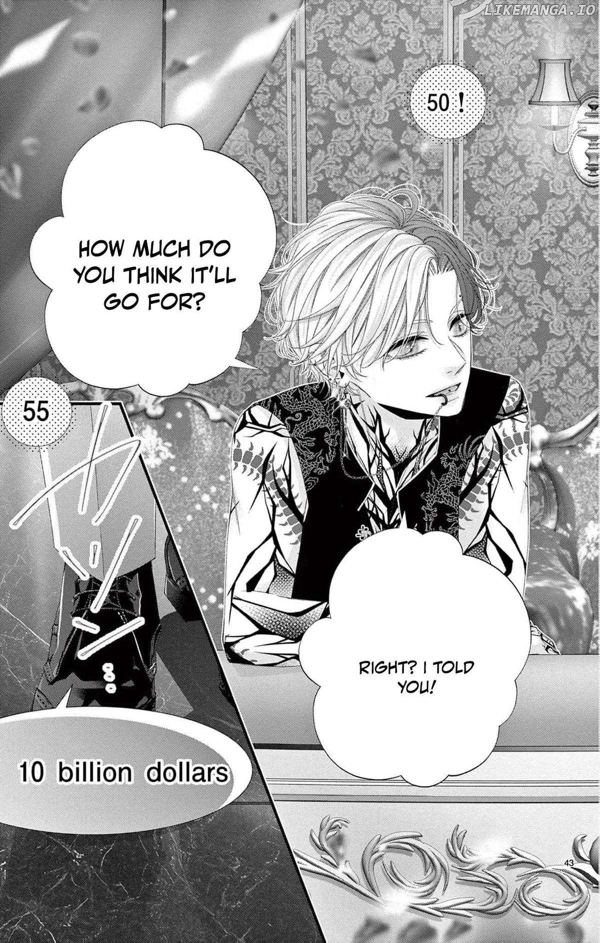 Chō wa aishū no ori ni torawareru Chapter 1 page 51 - 