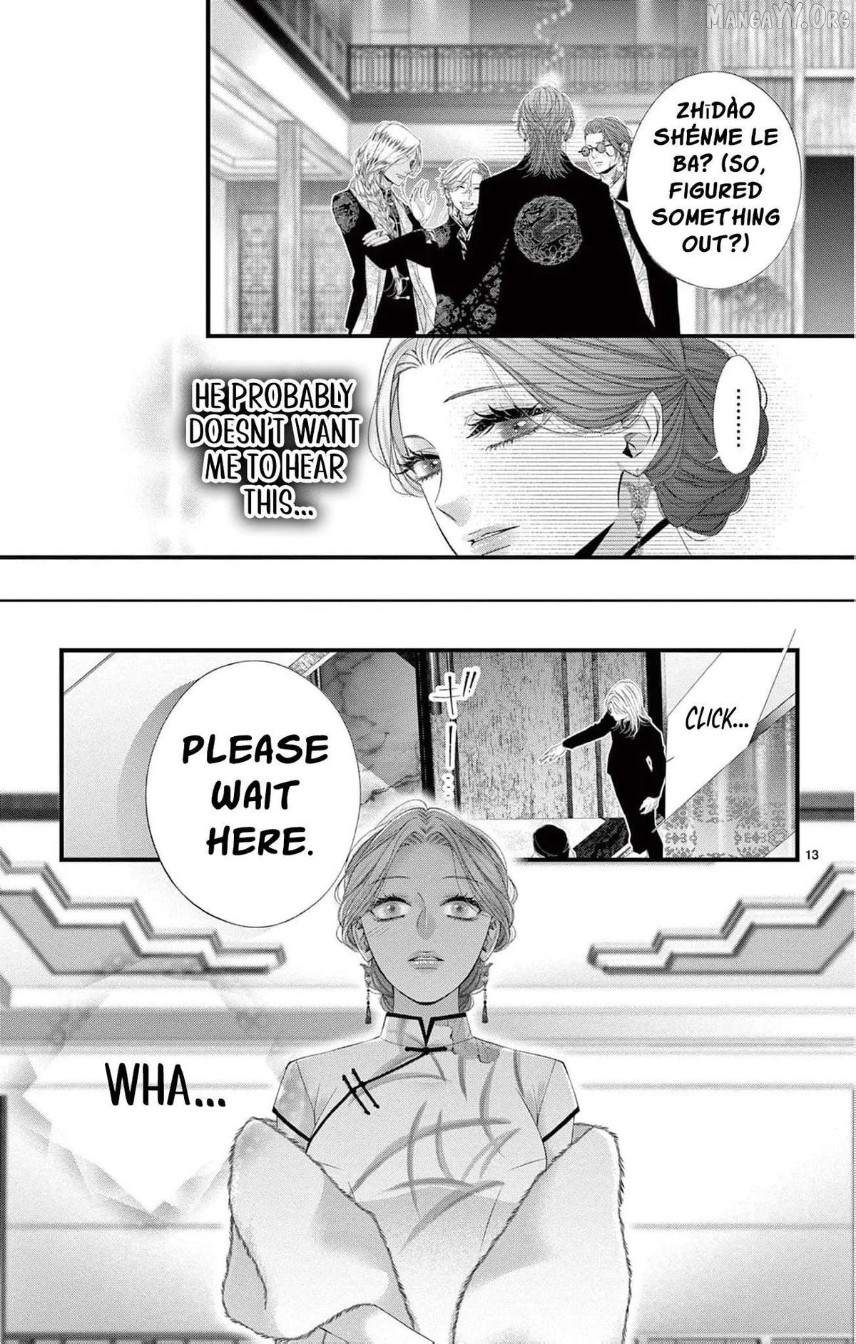 Chō wa aishū no ori ni torawareru Chapter 10 page 20 - 