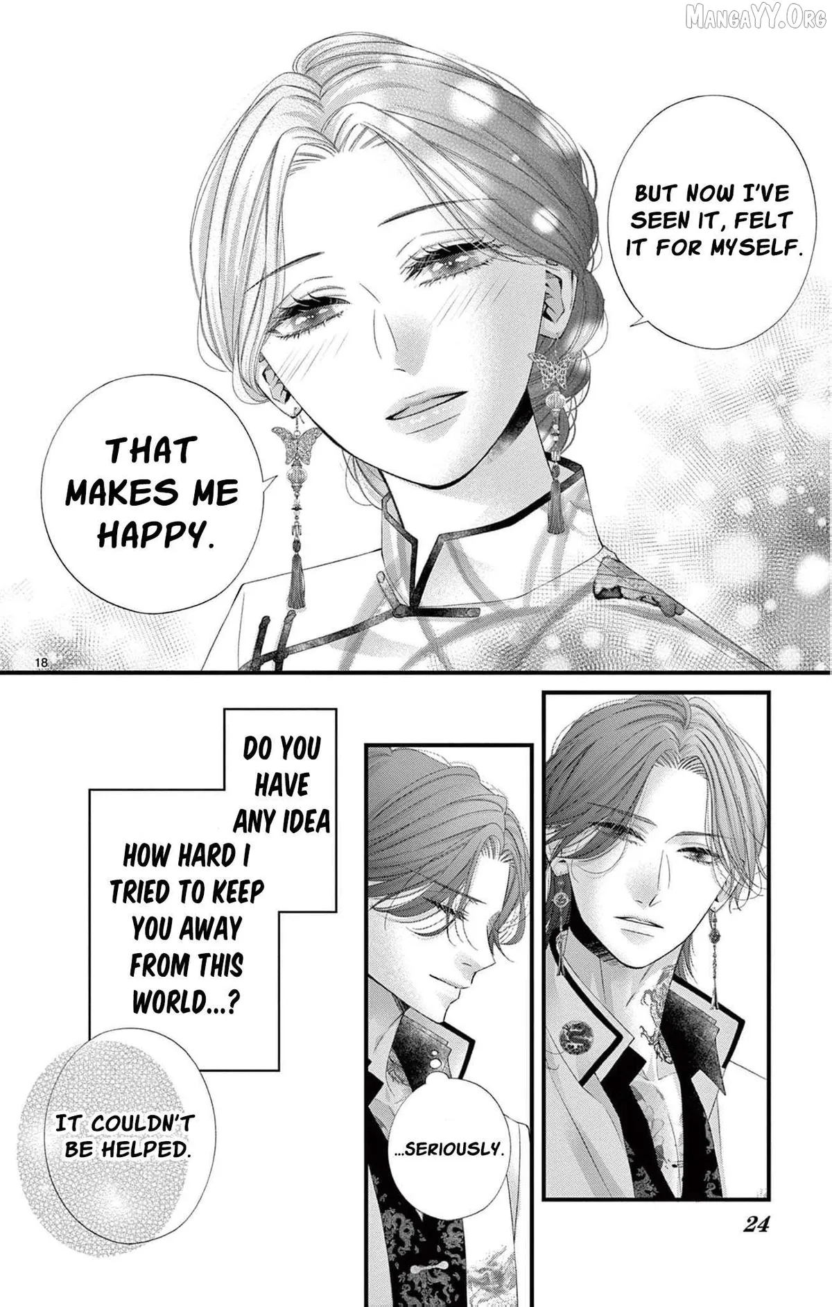 Chō wa aishū no ori ni torawareru Chapter 10 page 25 - 