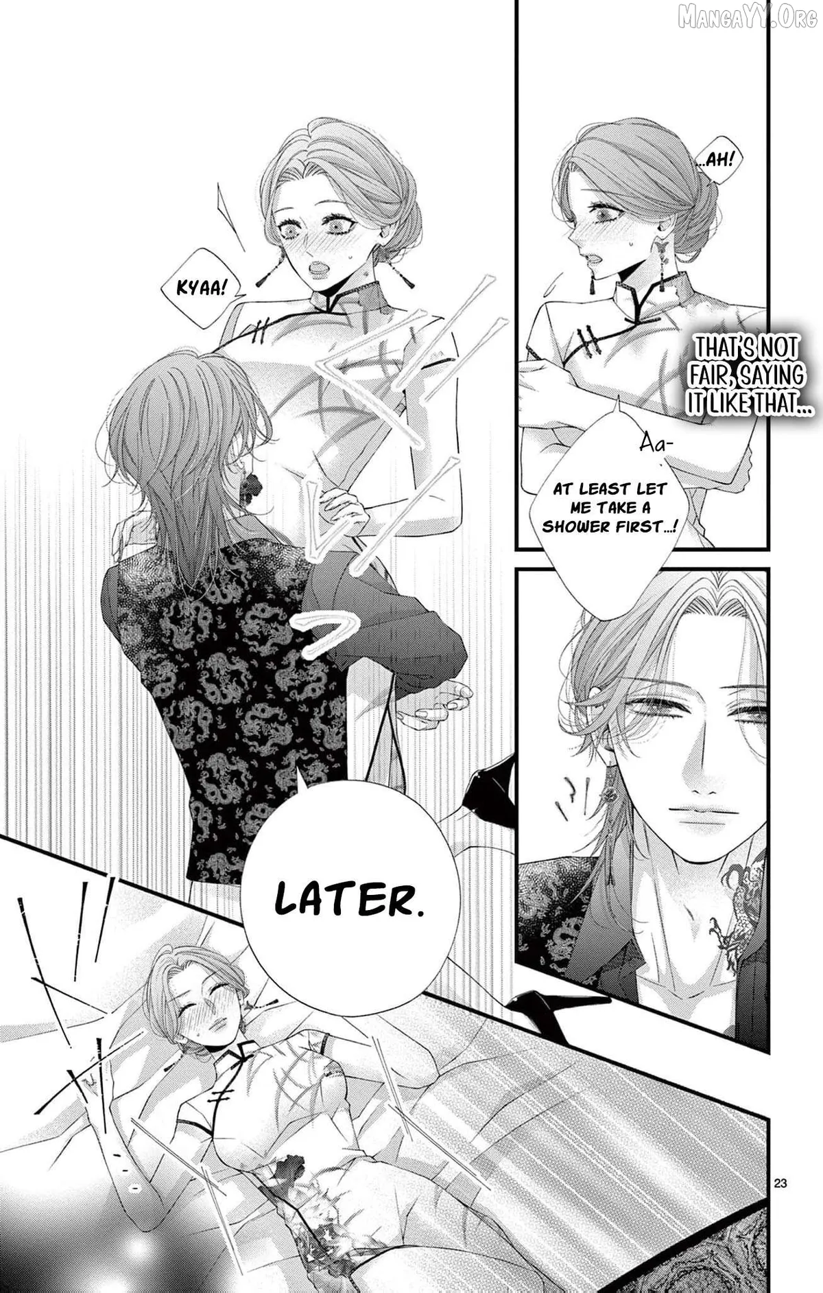 Chō wa aishū no ori ni torawareru Chapter 10 page 30 - 